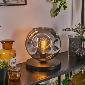 hofstein Ripoll Lampe à poser Noir, 1 lumière* Lampes Modernes