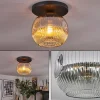 hofstein Ripoll Plafonnier, Boule lumineuse Chrome, Clair, Fumé, 1 lumière* Lampes Modernes