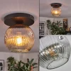 hofstein Ripoll Plafonnier, Boule lumineuse Chrome, Clair, Fumé, 1 lumière* Lampes Modernes
