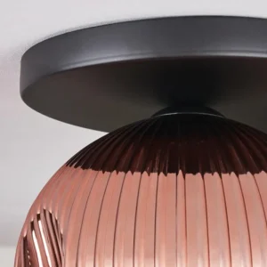 hofstein Ripoll Plafonnier, Boule lumineuse Cuivré, 1 lumière* Lampes Modernes