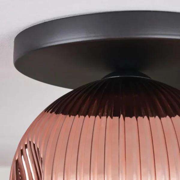 hofstein Ripoll Plafonnier, Boule lumineuse Cuivré, 1 lumière* Lampes Modernes