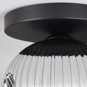 hofstein Ripoll Plafonnier, Boule lumineuse Chrome, Fumé, 1 lumière* Lampes Modernes