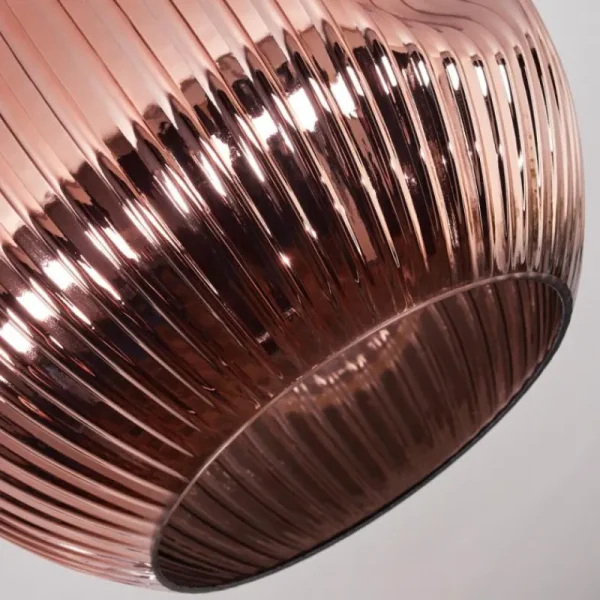 hofstein Ripoll Plafonnier, Boule lumineuse Cuivré, 1 lumière* Lampes Modernes
