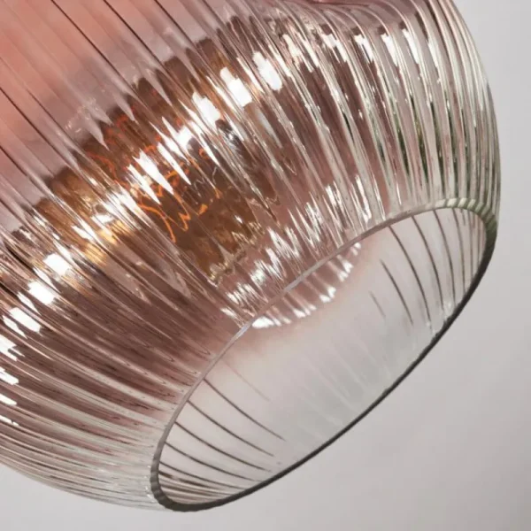 hofstein Ripoll Plafonnier, Boule lumineuse Clair, Cuivré, 1 lumière* Lampes Modernes