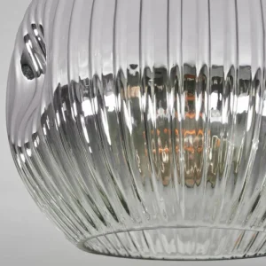 hofstein Ripoll Plafonnier, Boule lumineuse Clair, Fumé, 1 lumière* Lampes Modernes
