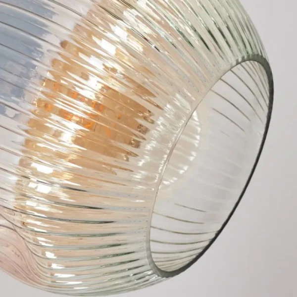 hofstein Ripoll Plafonnier, Boule lumineuse Ambre, Clair, 1 lumière* Lampes Modernes