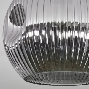 hofstein Ripoll Plafonnier, Boule lumineuse Fumé, 1 lumière* Lampes Modernes