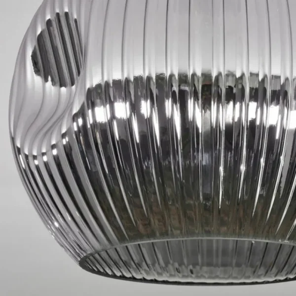 hofstein Ripoll Plafonnier, Boule lumineuse Fumé, 1 lumière* Lampes Modernes