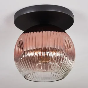 hofstein Ripoll Plafonnier, Boule lumineuse Clair, Cuivré, 1 lumière* Lampes Modernes
