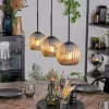 hofstein Ripoll Suspension, Boule lumineuse, Suspension Ambre, 3 lumières* Lampes Modernes