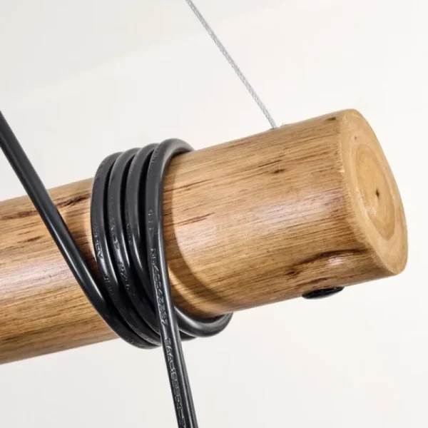 hofstein Ripoll Suspension, Boule lumineuse, Suspension Écru, Noir, 5 lumières* Lampes Modernes