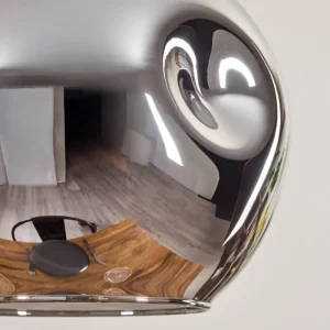 hofstein Ripoll Suspension, Boule lumineuse, Suspension Écru, Noir, 5 lumières* Lampes Modernes