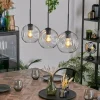 hofstein Ripoll Suspension Clair, 3 lumières* Lampes En Verre