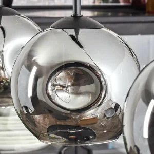 hofstein Ripoll Suspension Fumé, 3 lumières* Lampes Modernes
