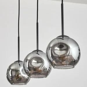 hofstein Ripoll Suspension Fumé, 3 lumières* Lampes Modernes