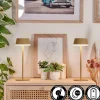 hofstein Romdrup Lampe de table d'extérieur, Lampe à poser LED Sable, 1 lumière* Lampes Modernes