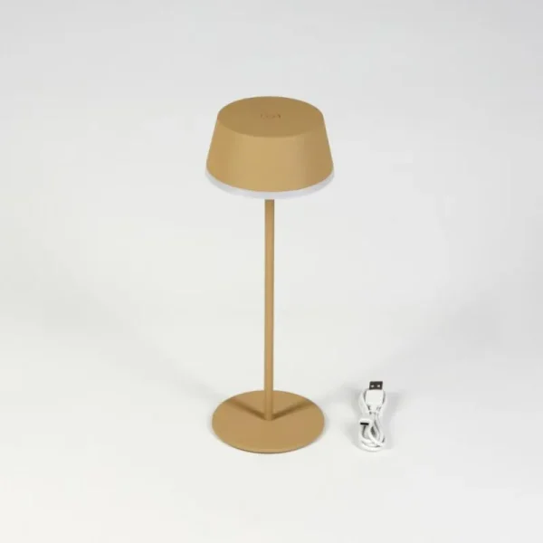 hofstein Romdrup Lampe de table d'extérieur, Lampe à poser LED Sable, 1 lumière* Lampes Modernes