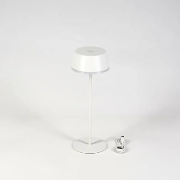 hofstein Romdrup Lampe de table d'extérieur, Lampe à poser LED Blanc, 1 lumière* Lampes Modernes