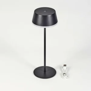 hofstein Romdrup Lampe de table d'extérieur, Lampe à poser LED Noir, 1 lumière* Lampes Modernes