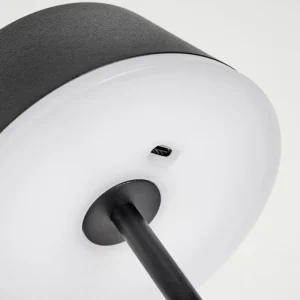 hofstein Romdrup Lampe de table d'extérieur, Lampe à poser LED Noir, 1 lumière* Lampes Modernes