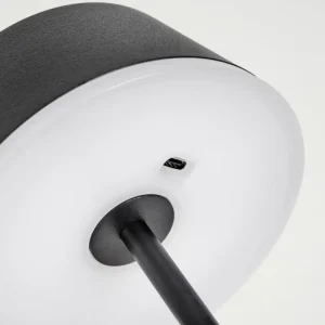 hofstein Romdrup Lampe de table d'extérieur, Lampe à poser LED Noir, 1 lumière* Lampes Modernes