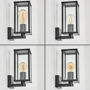 hofstein Rourega Lampe murale d´extérieur Noir, 1 lumière* Lampes Modernes
