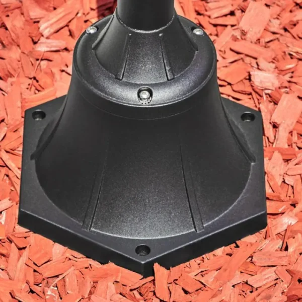 hofstein Réverbère Trosa Noir, 3 lumières* Lampes Modernes