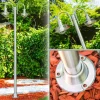 hofstein Réverbère Elima Acier inoxydable, 2 lumières* Lampes Modernes