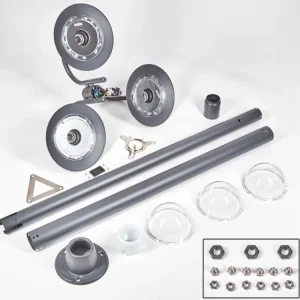 hofstein Réverbère Elima Anthracite, 3 lumières* Lampes Modernes
