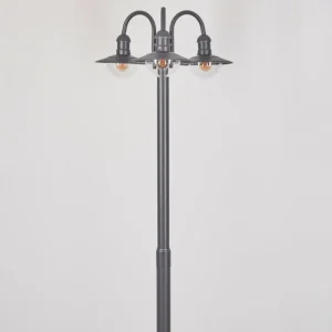 hofstein Réverbère Elima Anthracite, 3 lumières* Lampes Modernes