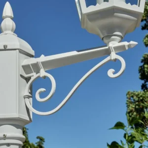 hofstein Réverbère Hongkong Blanc, 2 lumières* Lampes Modernes