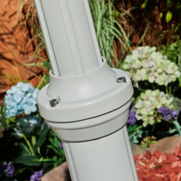 hofstein Réverbère Hongkong Blanc, 2 lumières* Lampes Modernes