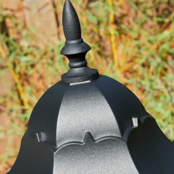 hofstein Réverbère Hongkong Noir, 2 lumières* Lampes Modernes