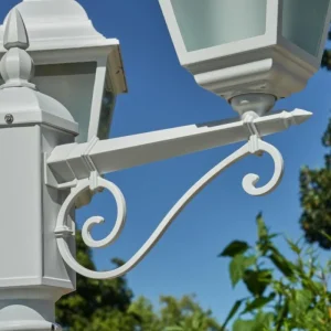 hofstein Réverbère Naofe Blanc, 3 lumières* Lampes Modernes