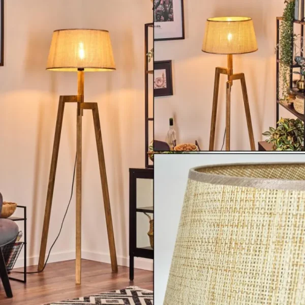 hofstein Sabadim Lampadaire Écru, 1 lumière* Lampes Modernes