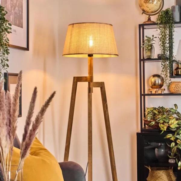 hofstein Sabadim Lampadaire Écru, 1 lumière* Lampes Modernes