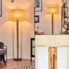 hofstein Sabadim Lampadaire Écru, Noir, 1 lumière* Lampes Modernes