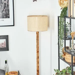 hofstein Sabadim Lampadaire Écru, Noir, 1 lumière* Lampes Modernes