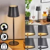 hofstein Salgadinho Lampe à poser LED Noir, 1 lumière* Lampes Modernes