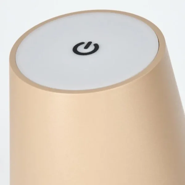 hofstein Salgadinho Lampe à poser LED Beige, 1 lumière* Lampes Modernes