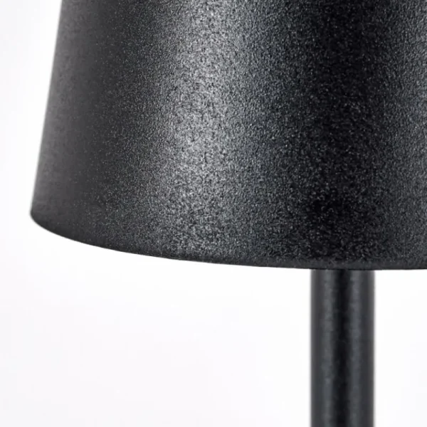 hofstein Salgadinho Lampe à poser LED Noir, 1 lumière* Lampes Modernes
