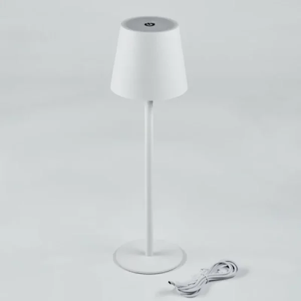 hofstein Salgadinho Lampe à poser LED Blanc, 1 lumière* Lampes Modernes