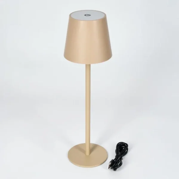 hofstein Salgadinho Lampe à poser LED Beige, 1 lumière* Lampes Modernes