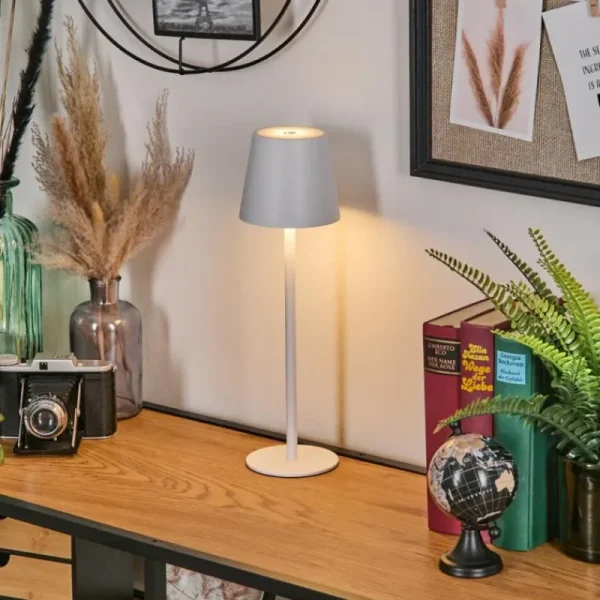 hofstein Salgadinho Lampe à poser LED Blanc, 1 lumière* Lampes Modernes