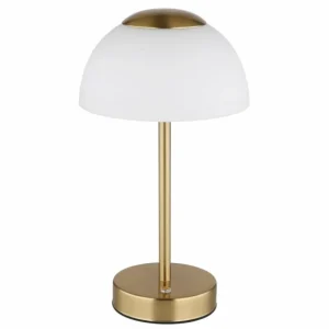 Luminaires Globo Lighting Sarima Lampe à poser LED Laiton, 1 lumière* Lampes En Verre