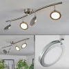 hofstein Sarnadinha Plafonnier LED Nickel mat, 4 lumières* Lampes Modernes