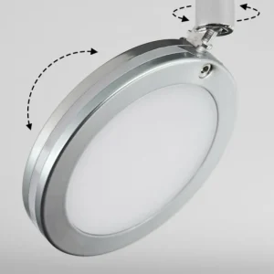 hofstein Sarnadinha Plafonnier LED Nickel mat, 2 lumières* Lampes Modernes