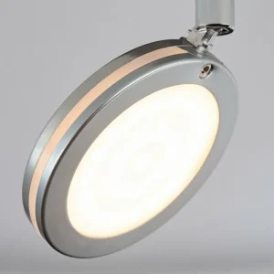 hofstein Sarnadinha Plafonnier LED Nickel mat, 2 lumières* Lampes Modernes