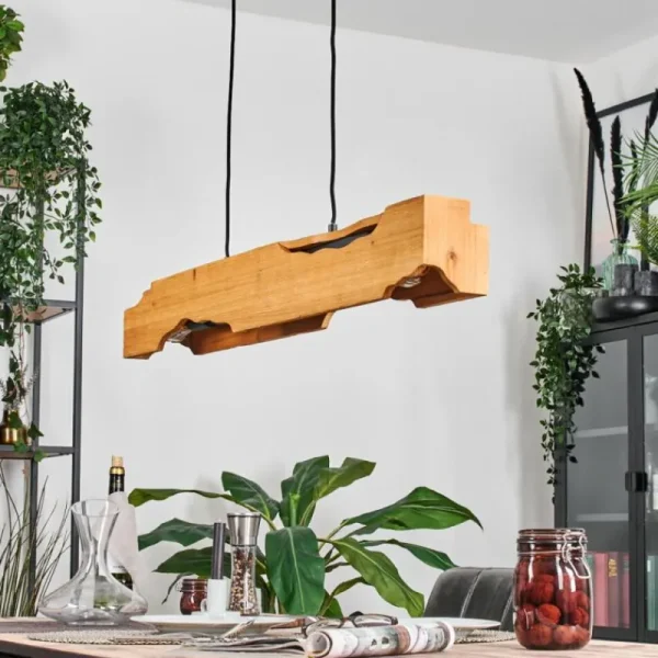 hofstein Sernadelo Suspension Noir, 4 lumières* Lampes Modernes