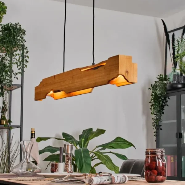 hofstein Sernadelo Suspension Noir, 4 lumières* Lampes Modernes